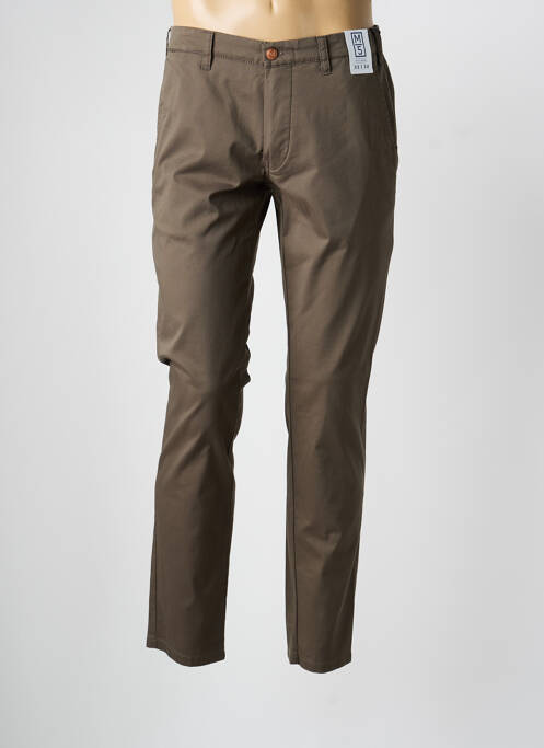 Pantalon chino elasticitate mărime normală verde M5 BY MEYER homme