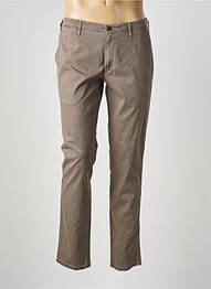Pantalon chino elasticitate mărime normală maro MMX homme