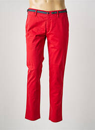 Pantalon chino bio mărime normală roșu MMX homme