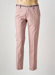 Pantalon chino bio mărime normală roz MMX homme