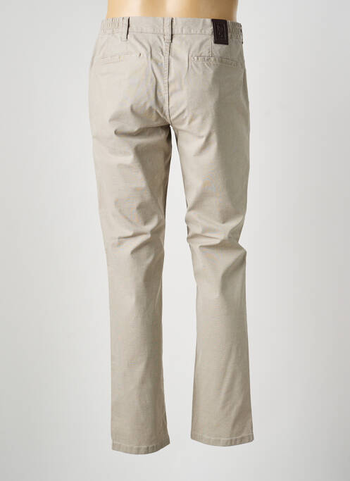 Pantalon chino țesătură poplin mărime normală bej M5 BY MEYER homme