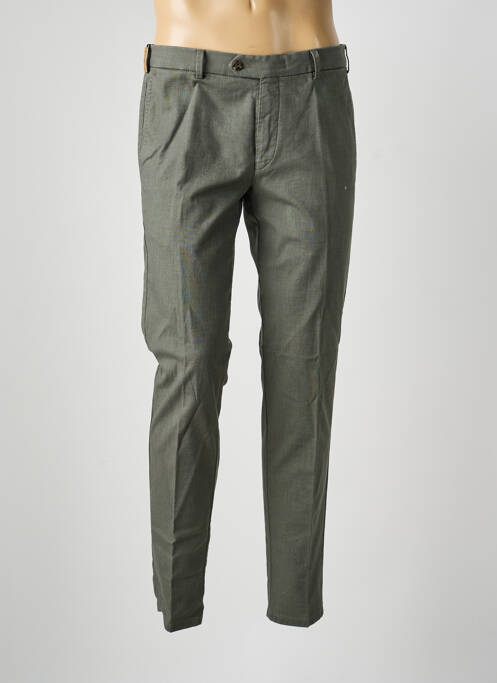 Pantalon chino țesătură melanj mărime normală verde MMX homme