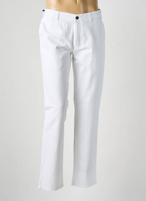Pantalon chino elasticitate mărime normală alb MMX homme