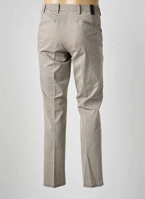 Pantalon chino țesătură melanj mărime normală maro MMX homme