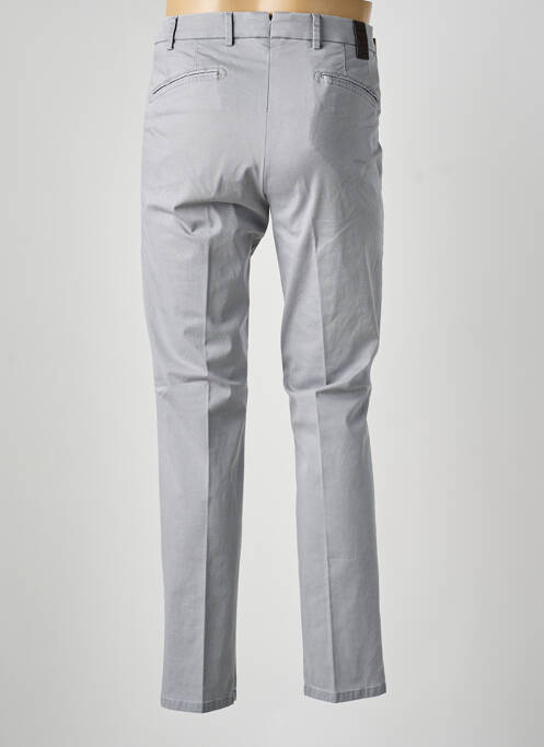 Pantalon chino țesătură melanj mărime normală gri MMX homme
