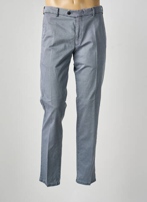 Pantalon chino țesătură melanj mărime normală albastru MMX homme