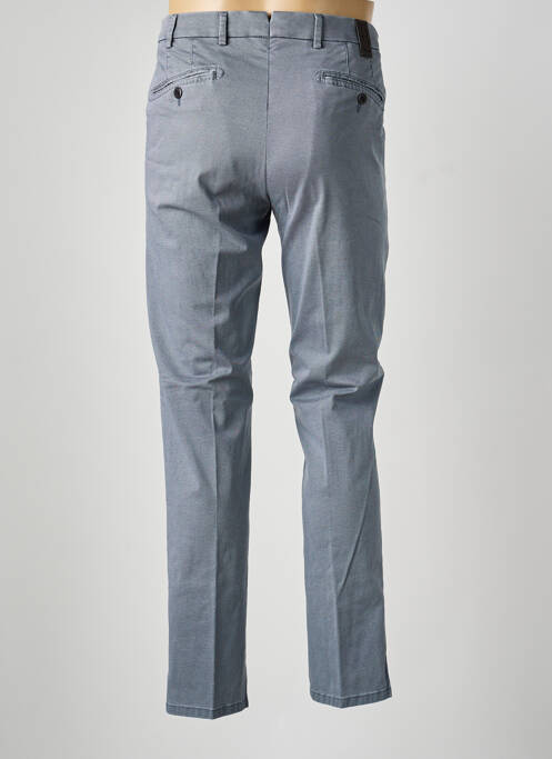 Pantalon chino țesătură melanj mărime normală albastru MMX homme