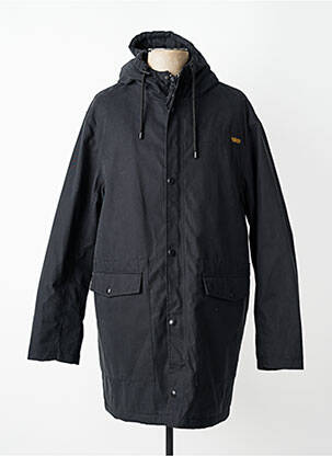 Parka mâneci lungi cu glugă negru DAYTONA bărbat