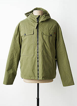 Parka mâneci lungi cu glugă verde DAYTONA bărbat