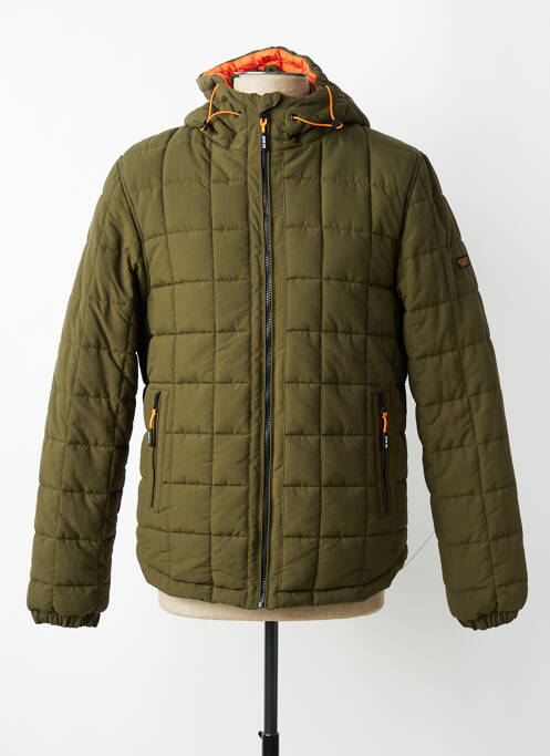 Parka mâneci lungi cu glugă verde DAYTONA homme