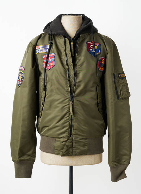 Geacă glugă verde DAYTONA homme