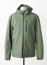 Parka mâneci lungi cu glugă verde DAYTONA homme