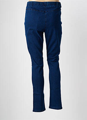 Jegging țesătură brută mărime normală albastru SIGNATURE femeie