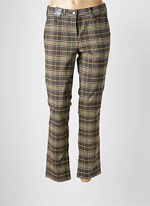 Pantalon 7/8 elasticitate mărime normală verde GERKE MY PANTS femeie