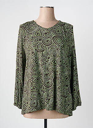 Tricou mâneci lungi mâneci lungi verde CISO femeie