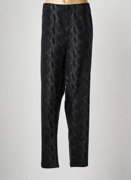 Pantalon slim talie elastică mărime normală negru CISO femme