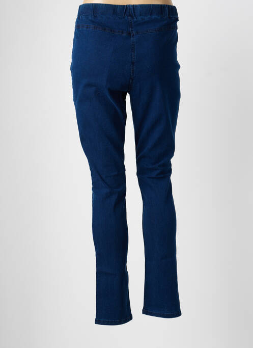 Jegging țesătură denim mărime normală albastru SIGNATURE femme