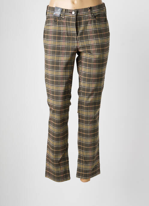 Pantalon 7/8 elasticitate mărime normală verde GERKE MY PANTS femme