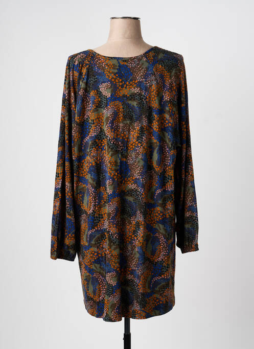 Rochie scurtă mâneci lungi mâneci lungi gri CISO femme