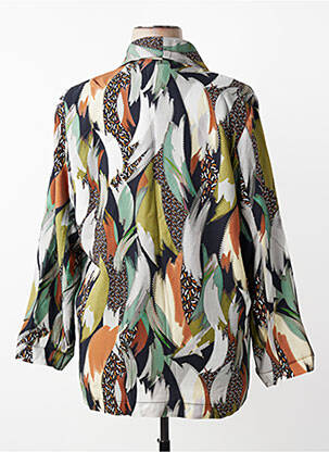 Sacou buzunare verde FRANCK ANNA femeie