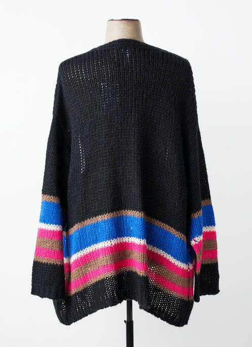 Vestă cu mâneci lungi mâneci lungi negru CISO femme