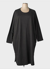 Rochie lungă mâneci lungi mâneci lungi negru CISO femme