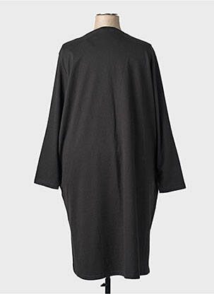 Rochie lungă mâneci lungi mâneci lungi negru CISO femeie