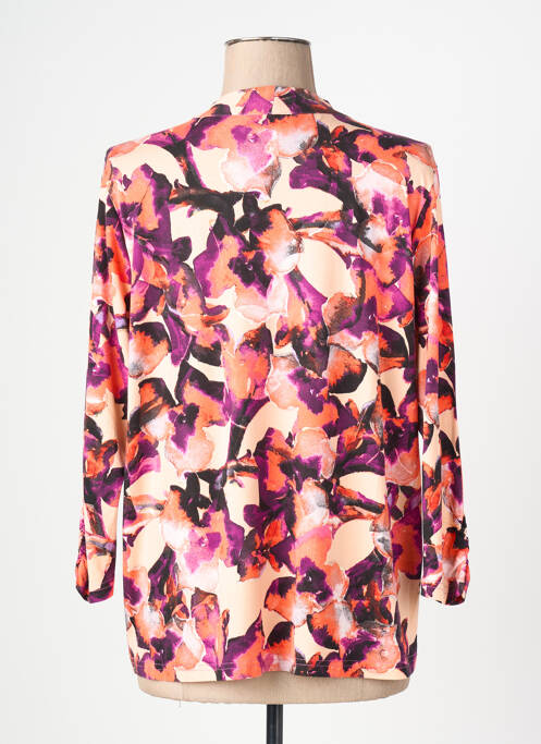 Top imprimeu fantezie mâneci lungi roz SIGNATURE femme