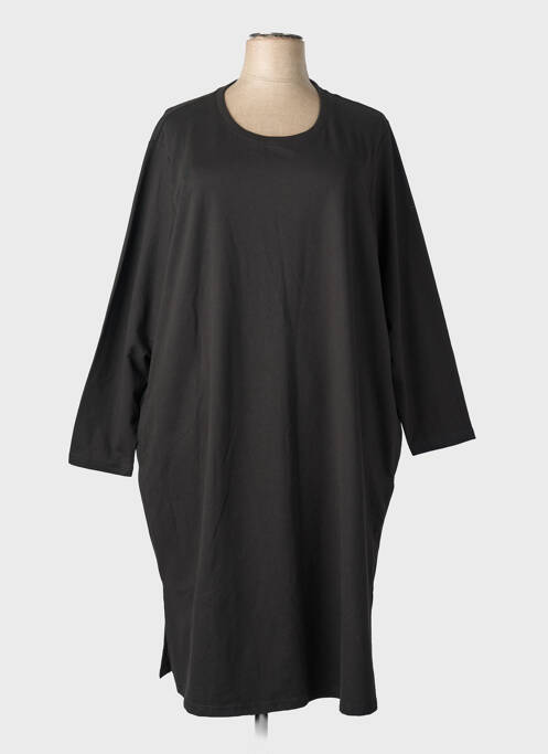 Rochie lungă mâneci lungi mâneci lungi negru CISO femme