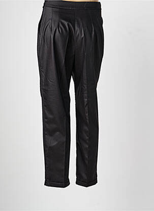 Pantalon slim mărime normală mărime normală negru HIPPOCAMPE femeie