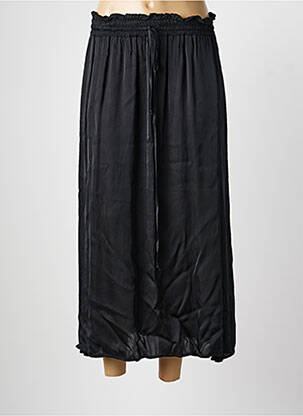 Fustă lungă croială fluidă negru PAKO LITTO femme