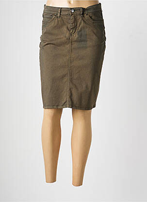 Fustă midi mărime normală verde IMPAQT femme