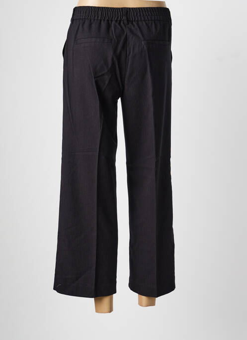 Pantalon 7/8 talie elastică mărime normală negru BRANDTEX femme
