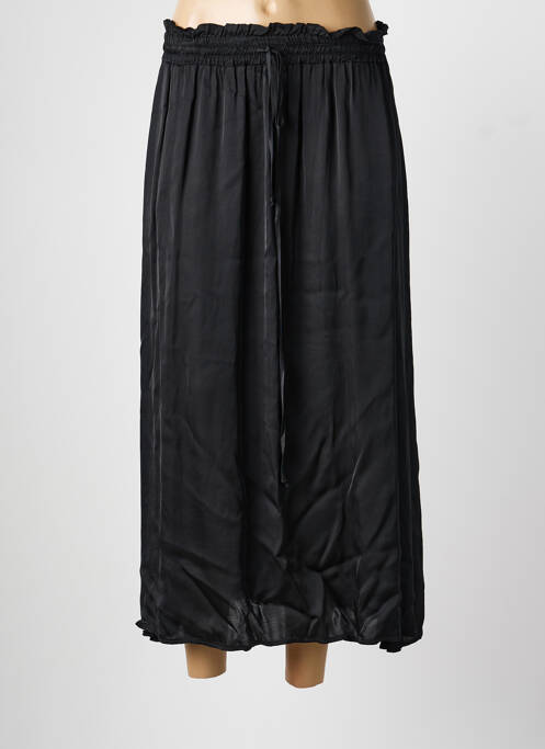 Fustă lungă croială fluidă negru PAKO LITTO femme