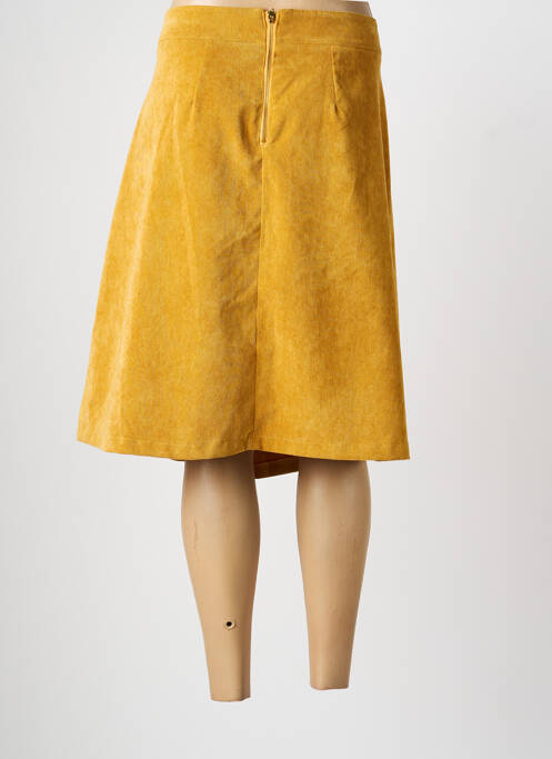 Fustă midi mărime normală galben PAKO LITTO femme