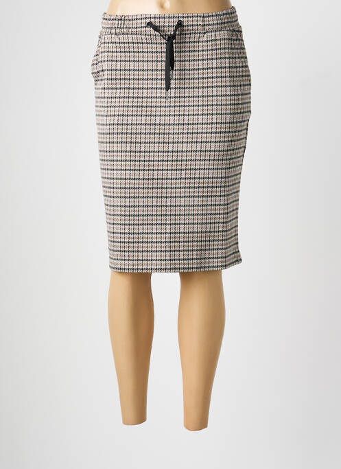 Fustă midi mărime normală bej BRANDTEX femme