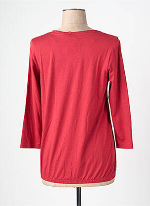 Tricou mâneci 3/4 mâneci 3/4 roșu BRANDTEX femeie