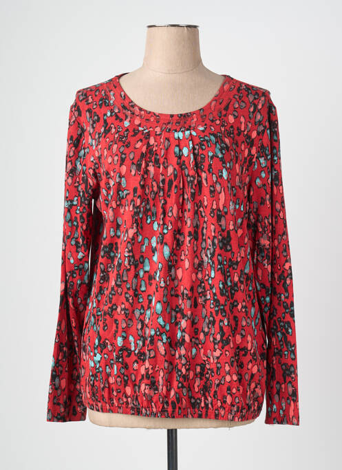 Tricou mâneci lungi mâneci lungi roșu BRANDTEX femme