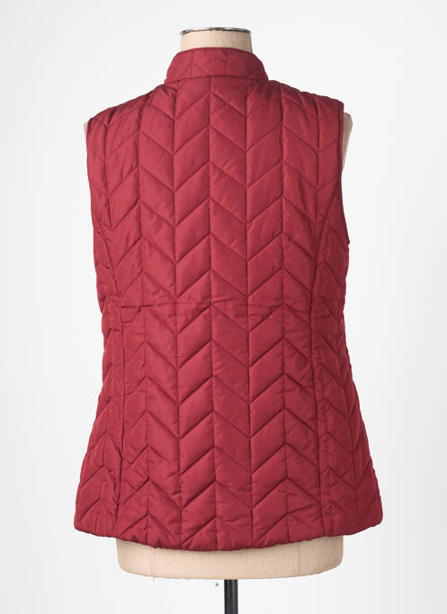 Geacă matlasată buzunare fără glugă roșu BRANDTEX femme