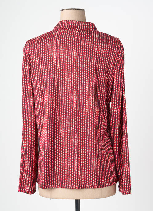 Cămașă croială cambrată mâneci lungi roșu SURKANA femme