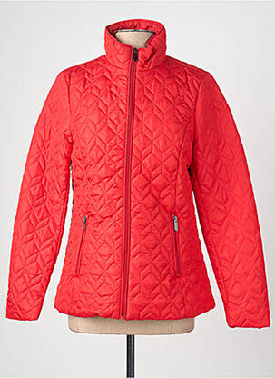 Geacă matlasată buzunare fără glugă roșu BRANDTEX femme