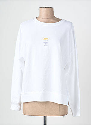 Hanorac mâneci lungi mâneci lungi alb MUS & BOMBON femme