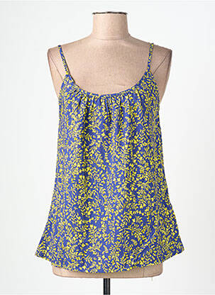 Top imprimeu fantezie bretele subțiri albastru LE PETIT BAIGNEUR femme