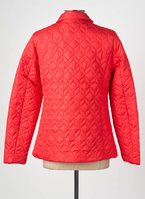 Geacă matlasată buzunare fără glugă roșu BRANDTEX femme