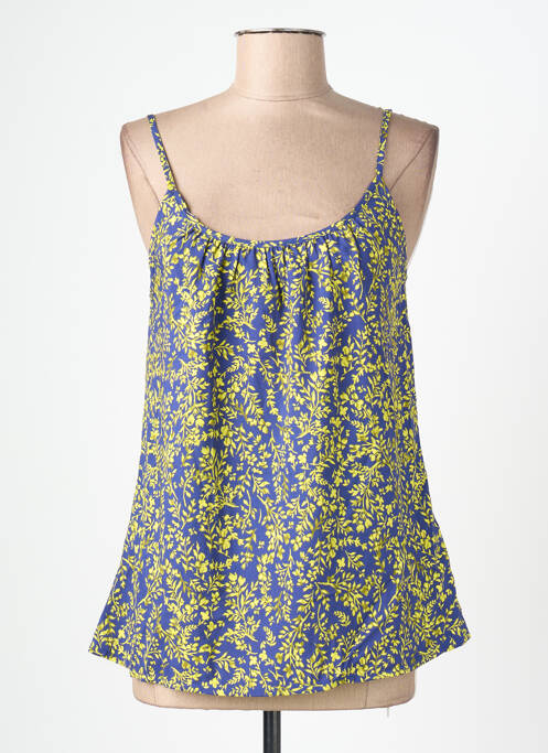Top imprimeu fantezie bretele subțiri albastru LE PETIT BAIGNEUR femme
