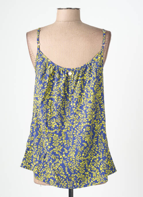 Top imprimeu fantezie bretele subțiri albastru LE PETIT BAIGNEUR femme