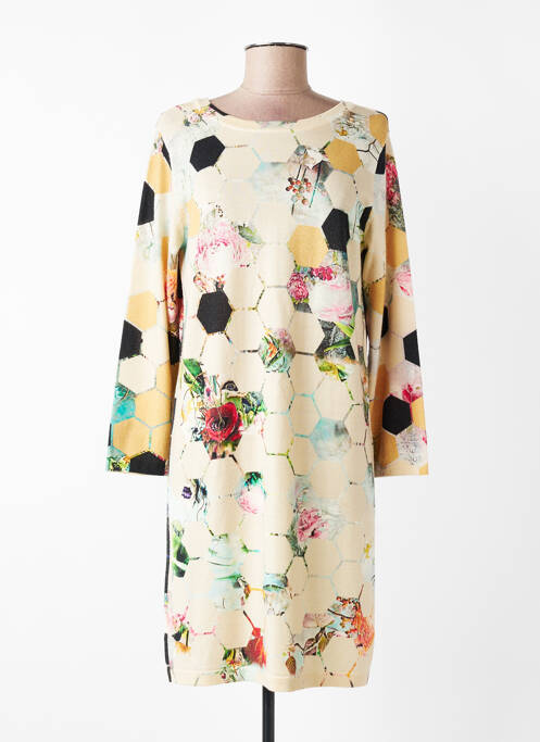 Rochie scurtă mâneci lungi mâneci lungi bej JEI'S BY LETIZIA DENARO femme