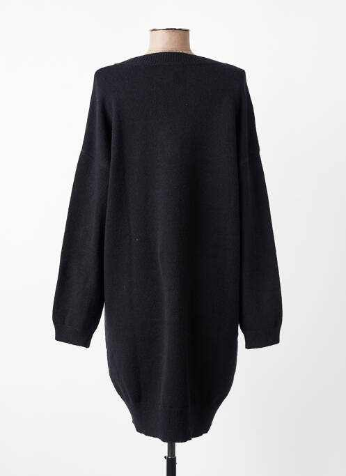 Rochie pulover guler în v mâneci lungi negru EVA KAYAN femme