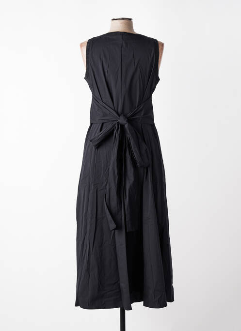 Rochie midi fără mâneci fără mâneci negru EVA KAYAN femme