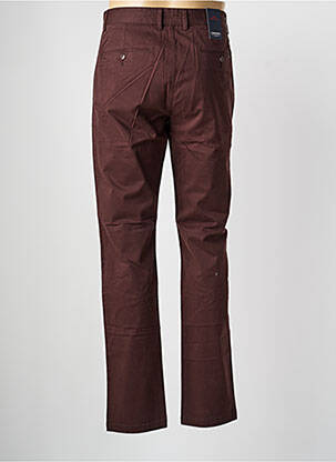 Pantalon chino buzunare maro CAMBRIDGE bărbat